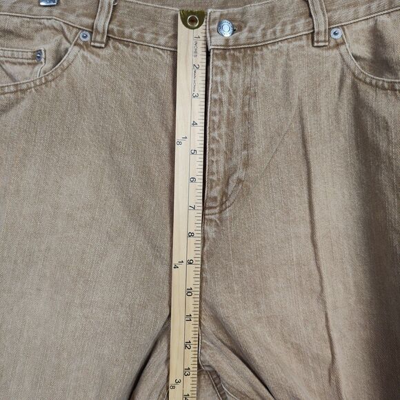 Lauren Jeans Co. Ralph Lauren Jeans Women's 16W Brown Straight-Leg - Picture 4 of 9
